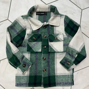 Lenox James plaid flannel
